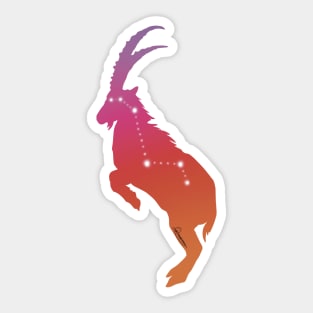 Aries Zodiac Sign Sticker